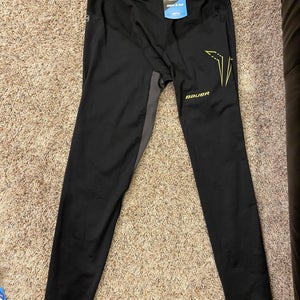 Black Adult Men's New Bauer Compression