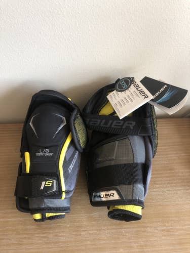 New Large Bauer  Supreme 1S Elbow Pads With Tags