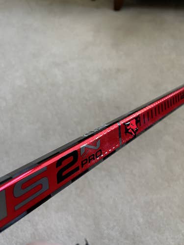 NEW Bauer Nexus 2N Pro P92 87 Flex Custom Red With University Of Nebraska Omaha Logo