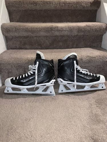 CCM Regular Width Size 10 D Ribcor 40K Hockey Goalie Skates