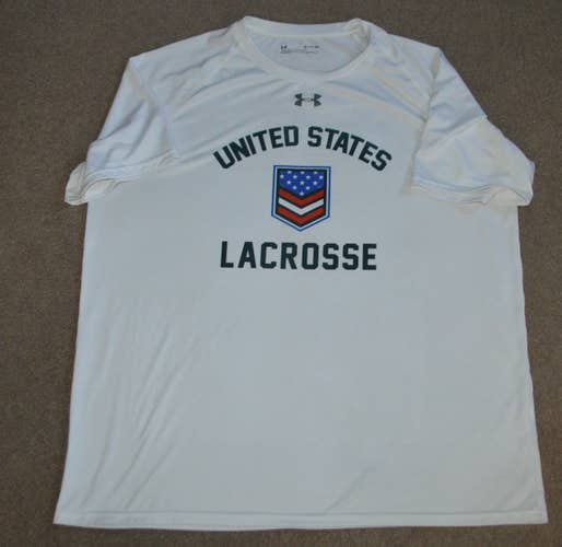 Team USA Lacrosse Under Armour Training Wicking Shirt XL