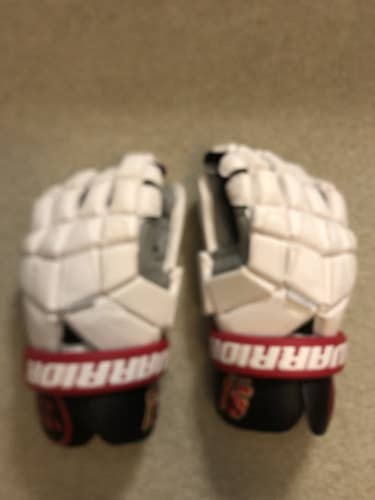 Brand New White Team 91 Maryland Warrior Nemesis Pro Goalie Gloves