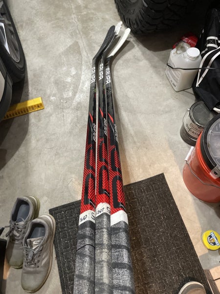 3 Pack Used Senior Right Handed Vapor FlyLite Hockey Stick