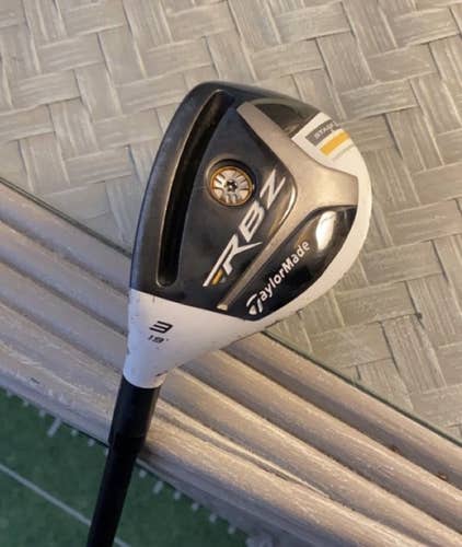 Men's LH Taylormade RBZ 3 Hybrid Stiff Flex