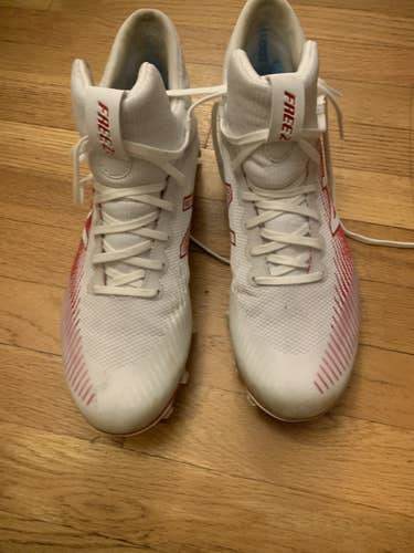 Adult Used 1x  Size Men's 10.5 (W 11.5) New Balance FREEZE 2 Lacrosse Cleats