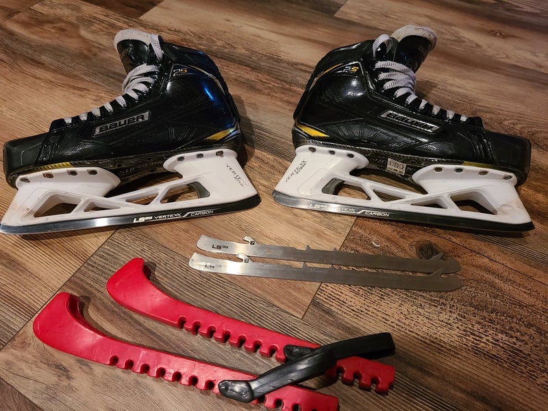 Used Bauer Supreme 2S Pro Size 6.5d Goalie Skates Regular Width