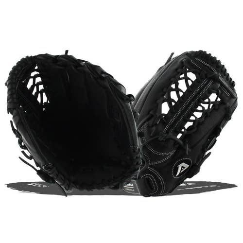 Black New High School/College Akadema Right Hand Throw Infield AJB74 Baseball Glove 12"