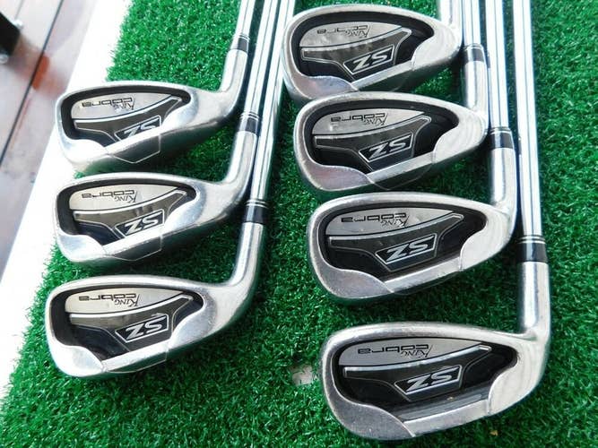 Cobra SZ (5i-PW,GW) Iron Set w/ N.S. PRO 1030H Stiff Flex Shafts - LEFTY