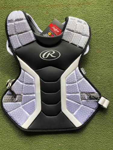 Black New Adult Rawlings Pro Preferred Catcher's Chest Protector