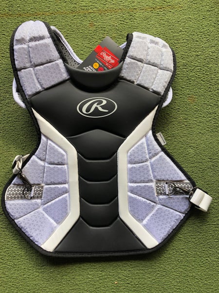 Black New Adult Rawlings Pro Preferred Catcher's Chest Protector