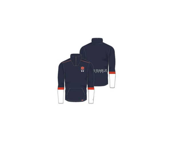 NEW Under Armour 2019 Sideline Knit ¼ Zip Auburn Tigers Mens Large (L) Pullover