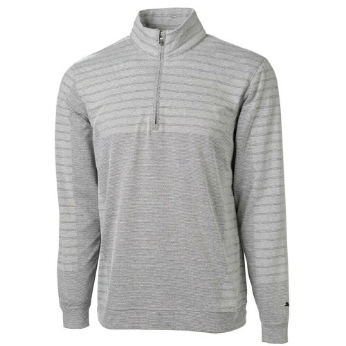 NEW Puma Mapped ¼ Zip Quiet Shade Grey Golf Jacket/Pullover Mens Medium (M)