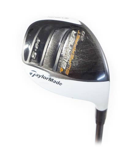 TaylorMade Burner Superfast 2.0 24* 5 Hybrid/Rescue Graphite Reax Senior Flex