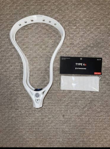 White New Attack & Midfield Unstrung Evo Qx-O Head