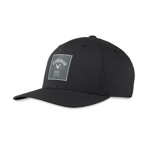 NEW Callaway Rutherford Since 1982 Black Adjustable Hat/Cap