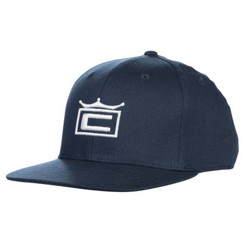NEW Cobra Tour Crown 110 Peacoat Blue Adjustable Snapback Hat/Cap