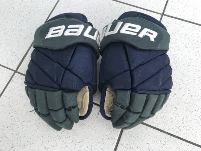 Mercyhurst Bauer Vapor 1X Pro Lite Gloves 13" Pro Stock