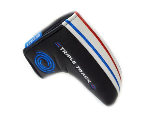 NEW Odyssey Triple Track Mid Blade Magnetic Putter Headcover
