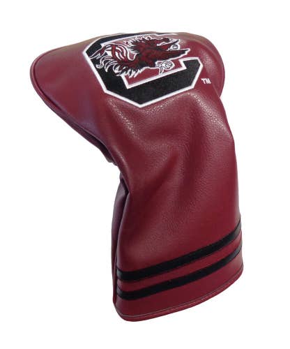 NEW Team Golf South Carolina Gamecocks Vintage Leather Driver Headcover