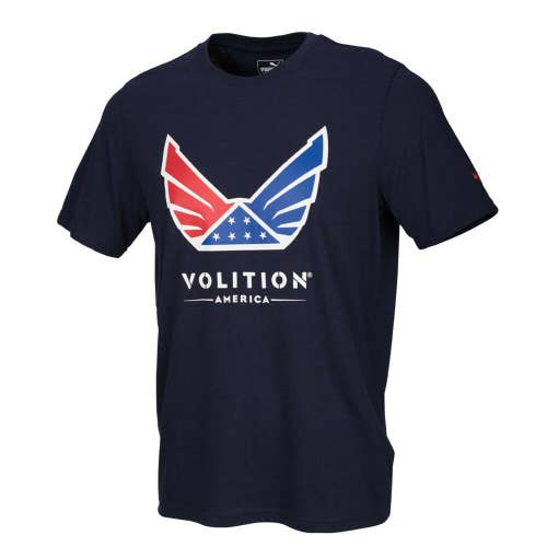 NEW Puma Volition Tee Peacoat Men's Large (L) Golf T-Shirt