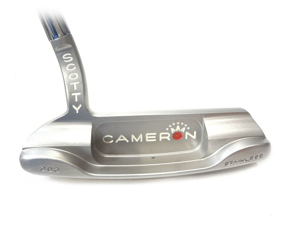 【美品】CAMERON STUDIO NEWPORT BEACH 1st RUN Scotty Cameron Studio Stainless Newport Beach Putter - MINT