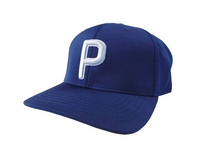 NEW Puma P110 Snapback Peacoat Blue Adjustable Golf Hat/Cap