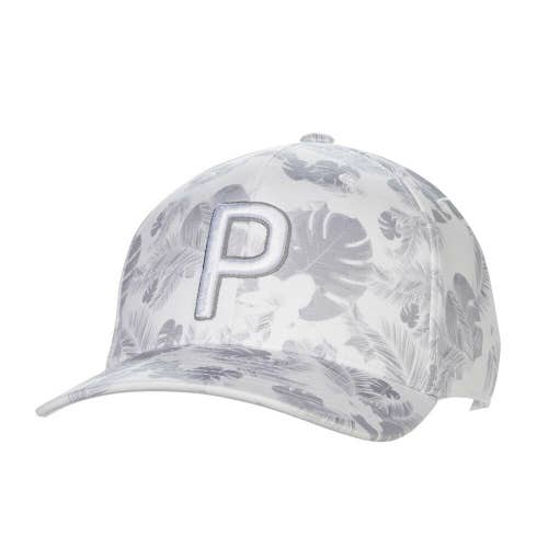 NEW Puma P110 Floral Quarry Snapback Golf Hat/Cap