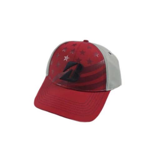 NEW Bridgestone Golf USA Stars And Stripes Red Adjustable Hat/Cap