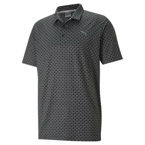NEW Puma MATTR Roar Black Golf Polo/Shirt Mens Extra Large (XL)