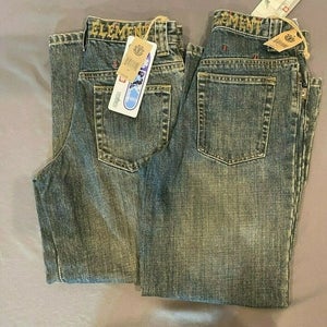 (2) Element Skateboarding Elm Storm Wash Boy's Denim Fit Jeans Size 24 NEW