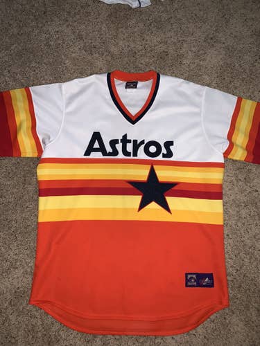 Houston Astros Vintage Rainbow Jersey