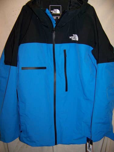 The North Face Powderflo Dryvent Hooded Ski Snowboard Jacket, Men's Large NWT