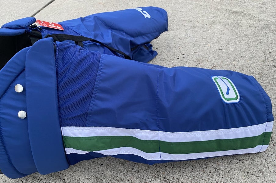 Vancouver Canucks CCM Tacks Pro Stock Hockey Pants