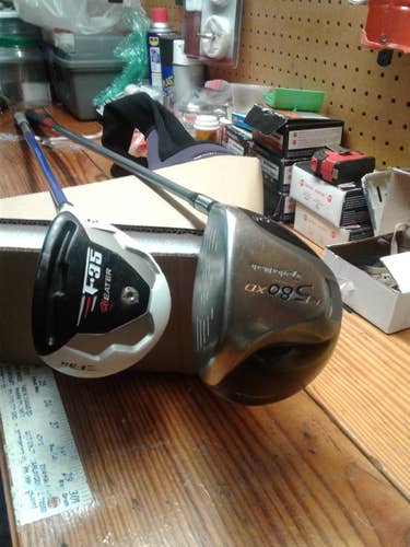 Taylor Made R580 XD Driver 9.5* R5 and Heater F-35 Offset 3W