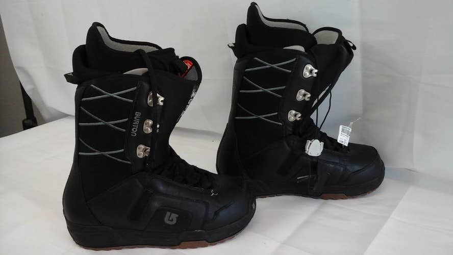 Used Burton Moto Senior 8 Snowboard Mens Boots