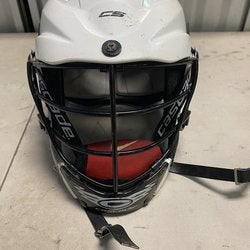 Used Cascade Cs Youth Adjustable S M Lacrosse Helmets