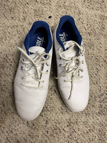 Blue Men's 10.5 Nike Lunarlon Golf Shoes