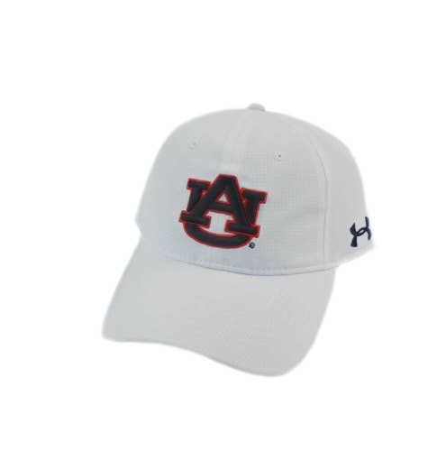 NEW Under Armour 2019 Auburn Tigers Airvent Coolswitch White Adjustable Hat/Cap