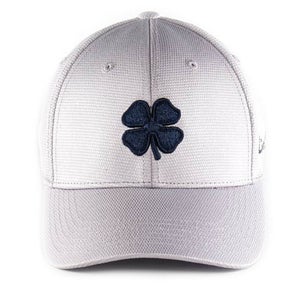 NEW Black Clover Pro Luck Silver/Navy Fitted Small/Medium Golf Hat/Cap