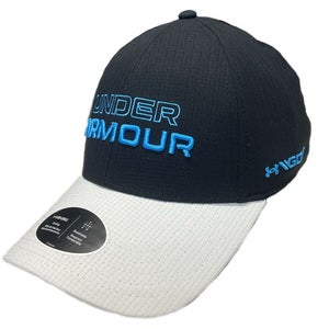 NEW Under Armour Men's Jordan Spieth Teal/Black/White M/L Fitted Golf Hat/Cap