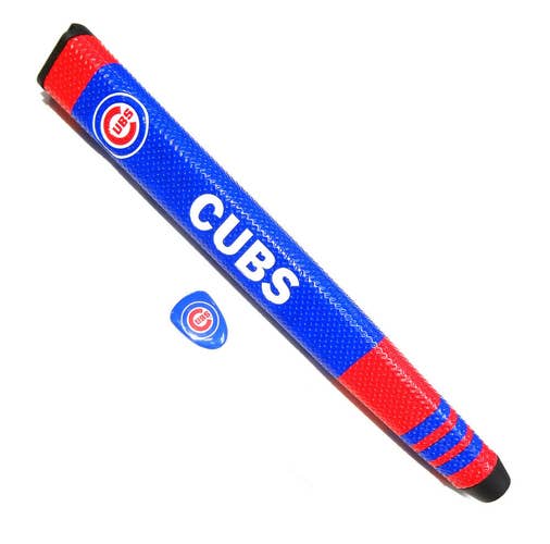 NEW Team Golf Chicago Cubs Jumbo Putter Grip w/Ball Marker