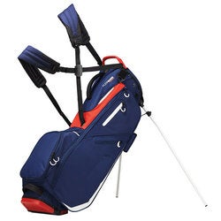 NEW TaylorMade Flextech Lite Navy/White/Red 4 Way Golf Stand Bag