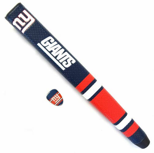 NEW Team Golf New York Giants Navy Blue/Red Jumbo Putter Grip w/Ball Marker