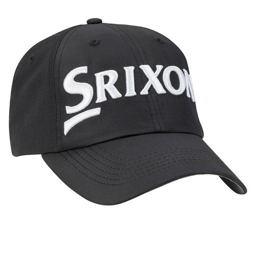 NEW Srixon Unstructured Black/White Adjustable Golf Hat/Cap