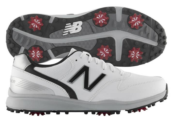 NEW! New Balance Sweeper Waterproof Spiked Comfort Golf Shoes-Size 8 4E X-Wide