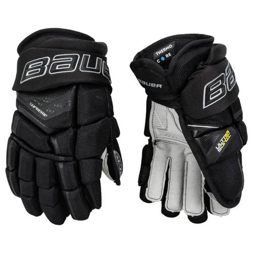 NEW Black Senior Bauer 14"  Supreme Ultrasonic Gloves