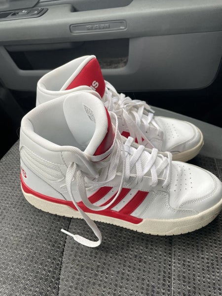 White Men's Size 10 (Women's 11) Adidas Shoes