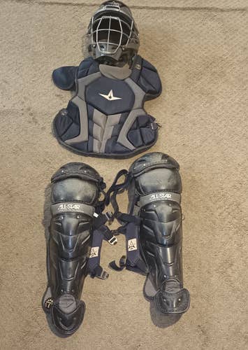 Used Intermediate All Star System 7 Catcher's Set