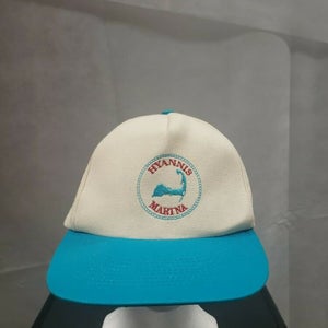 Vintage Hyannis Marina Snapback Hat Massachutess
