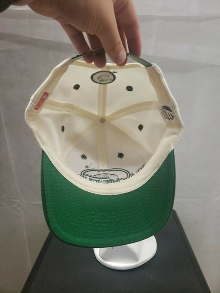 Green Bay Packer Cheese Head Hat Drew Pearson Game Day Snapback Cap Tan